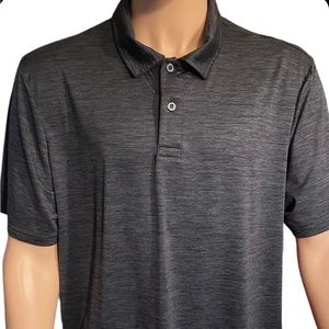 32 Degrees Cool Polo Shirt Size XXL Black Short Sleeve Stretch Pull Over Men’s